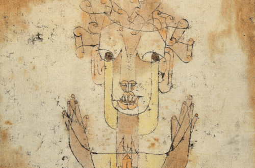 Recorte da tela Angelus Novus, de Klee