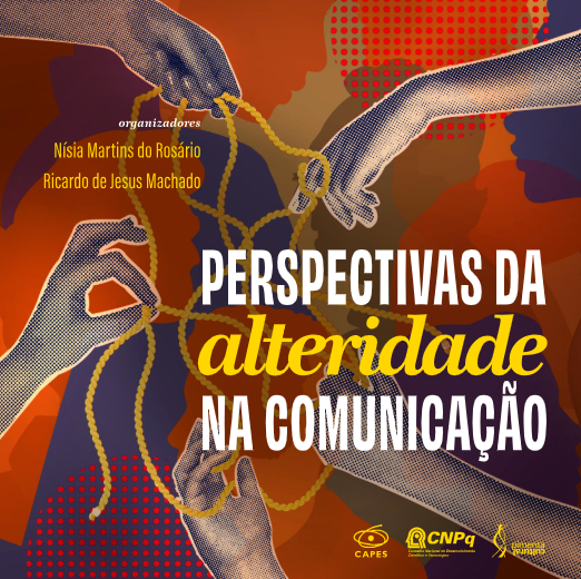 capa do livro perspectivas da alteridade na comunicação com mãos tecendo fios